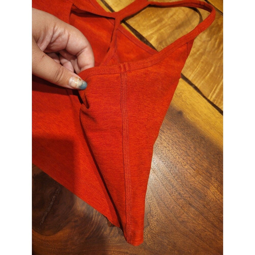 Beyond Yoga Spacedye Red Crop Tank Size Large - Picture 4 of 5